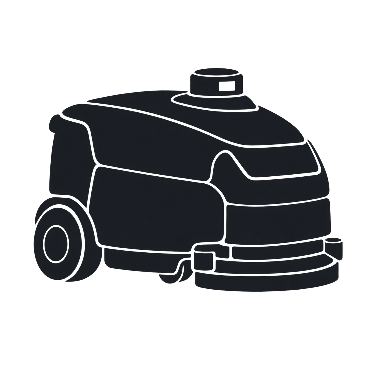Commercial cleaning silhouette